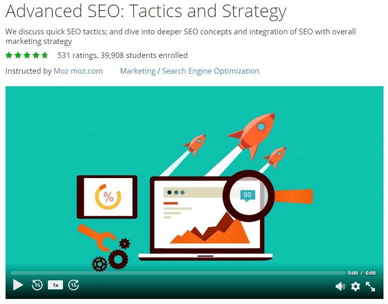 Advanced SEO course