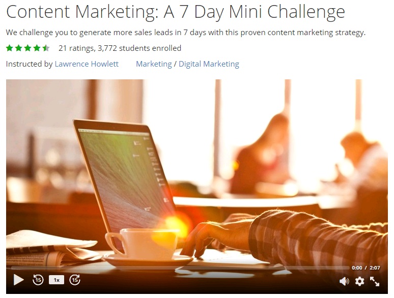 Content marketing challenge