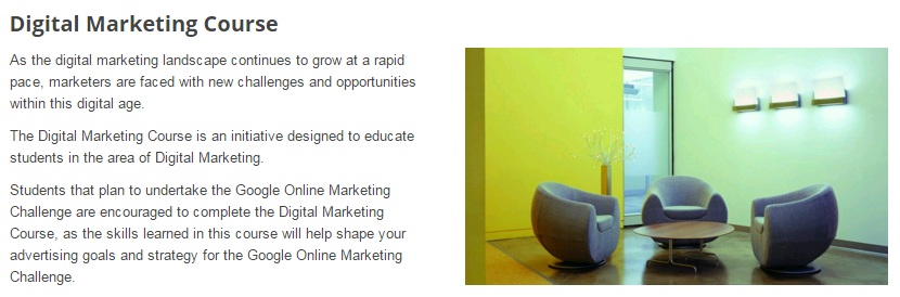 Google's Digital Marketing Course